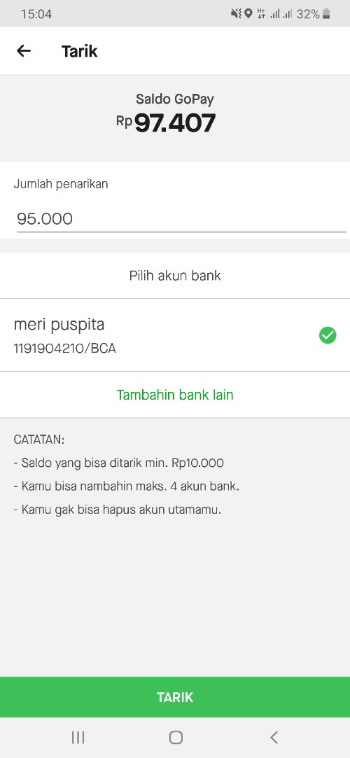 Panduan Pemula Cara Tarik Saldo Gopay Ke Rekening Bank Hybrid Co Id