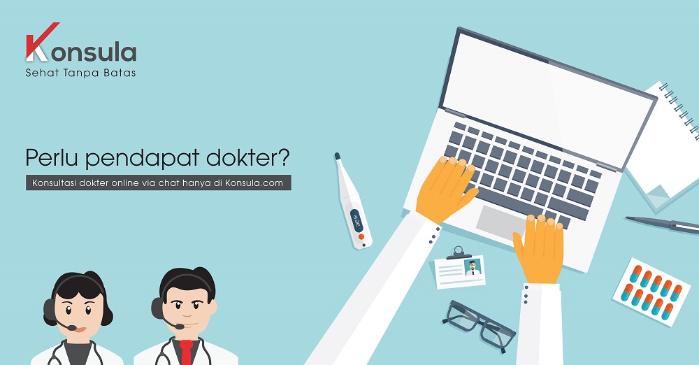 Konsula Chat mungkinkan masyarakat berkonsultasi non-diagnostik dengan dokter / Konsula