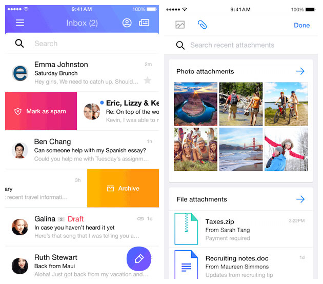Yahoo Mail iOS update - Hybrid.co.id