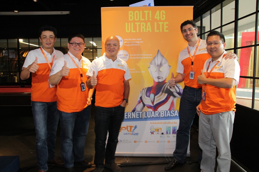 BOLT! optimis tetap menjadi yang terdepan di tahun 2016 dengan 4G Ultra LTE / Bolt!