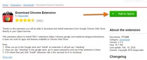cara instal ekstensi Google chrome di Opera Browser