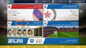 Cara Membeli dan Menjual Pemain di Game Sepakbola, Dream League Soccer 2016_4