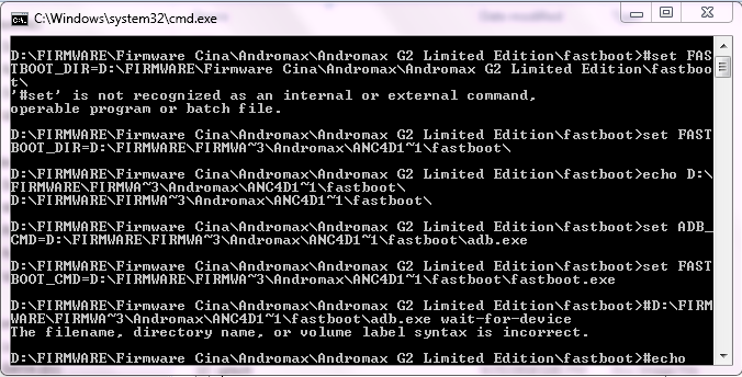 Label syntax is incorrect. Label syntax is incorrect