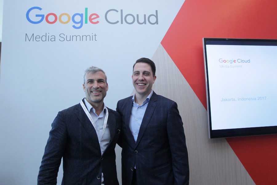 Rick Harshman dan Tim Synan dari Google Cloud / Google Indonesia