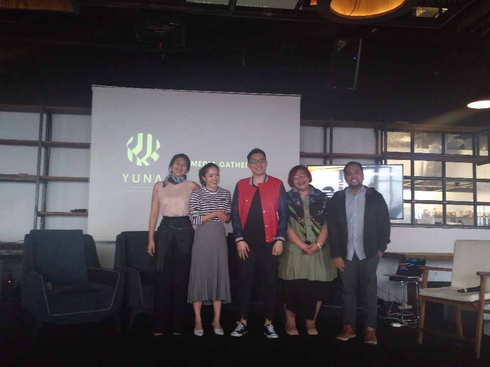 CEO Yuna & Co Winzendy Tedja saat acara peluncuran Yuna / DailySocial