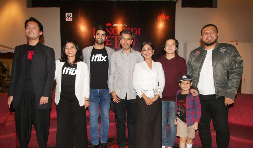 Konferensi pers peluncuran eksklusif film Pengabdi Setan di platform iflix / iflix