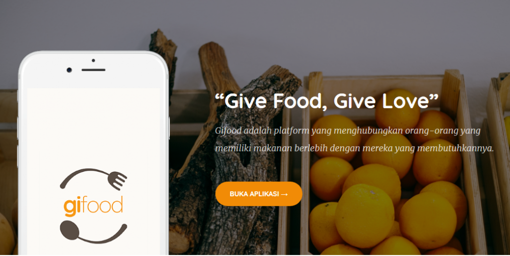 Gifood menjadi platform untuk salurkan makanan berlebih / Gifood