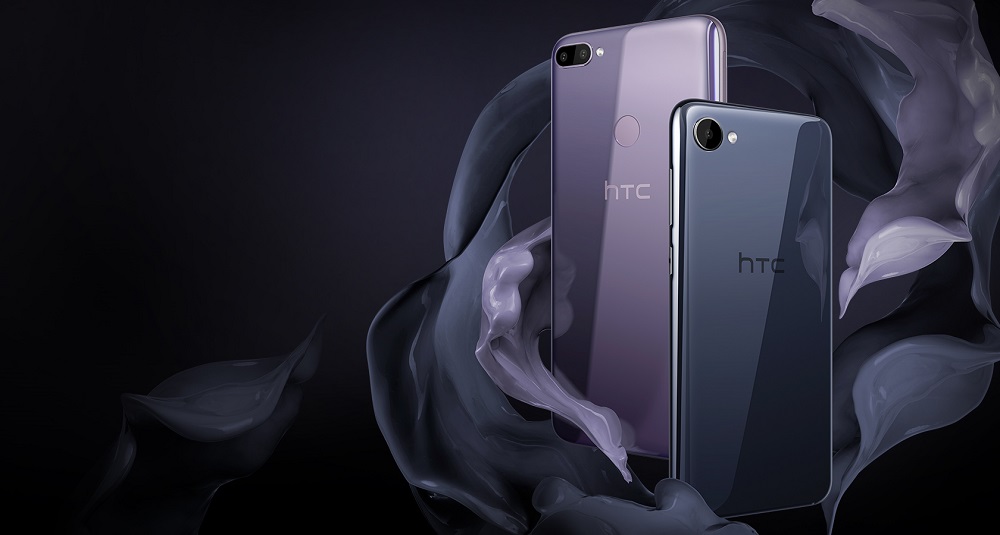 HTC Desire 12 Plus (atas) dan Desire 12 (bawah)