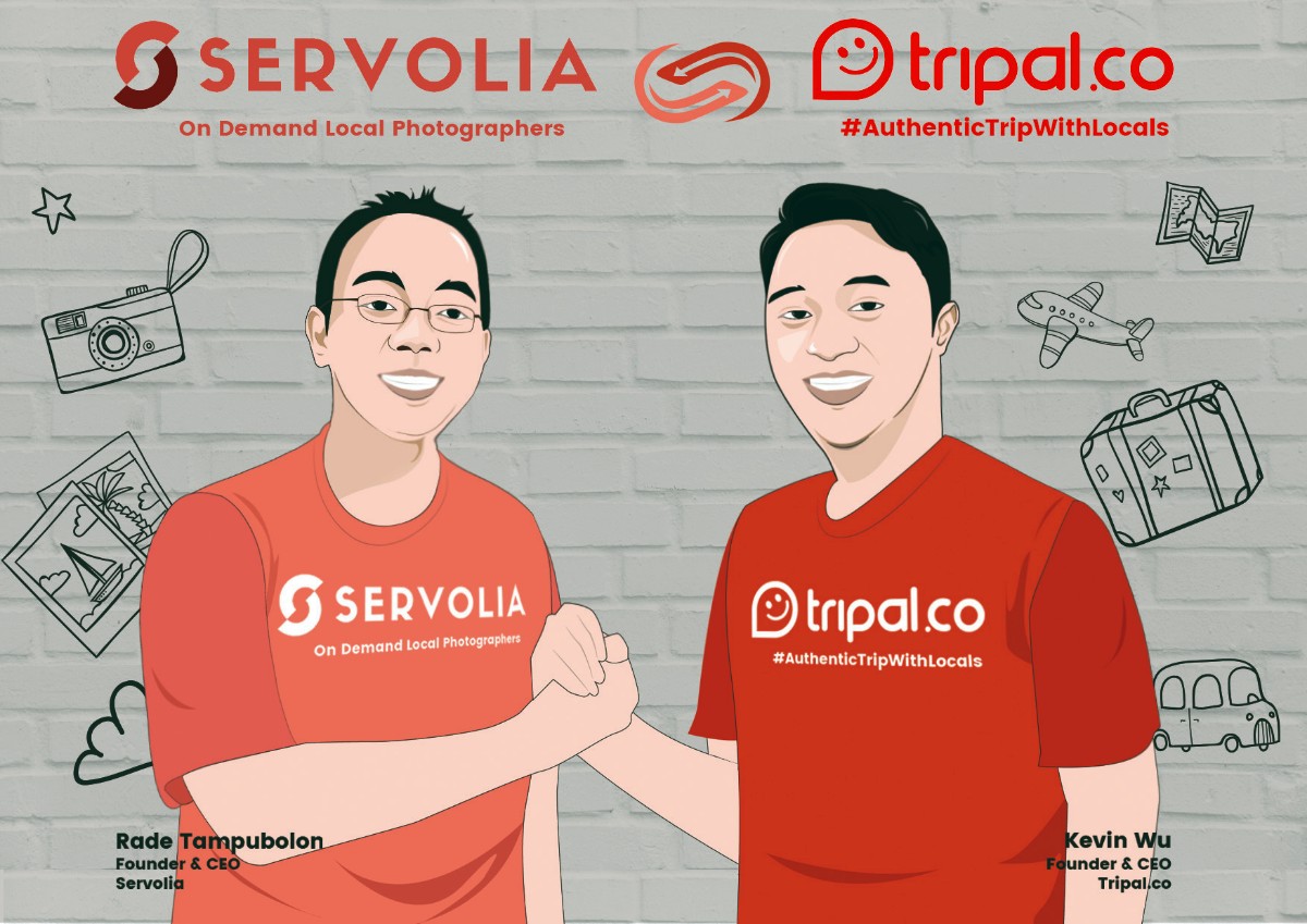 Marketplace Jasa Fotografer Servolia Kolaborasi Pemasaran dengan Tripal / Servolia