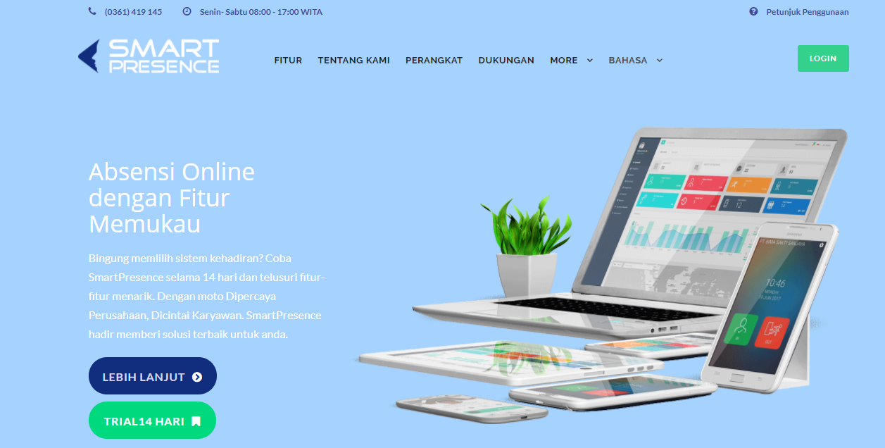 SmartPresence adalah sistem presensi berbasis cloud