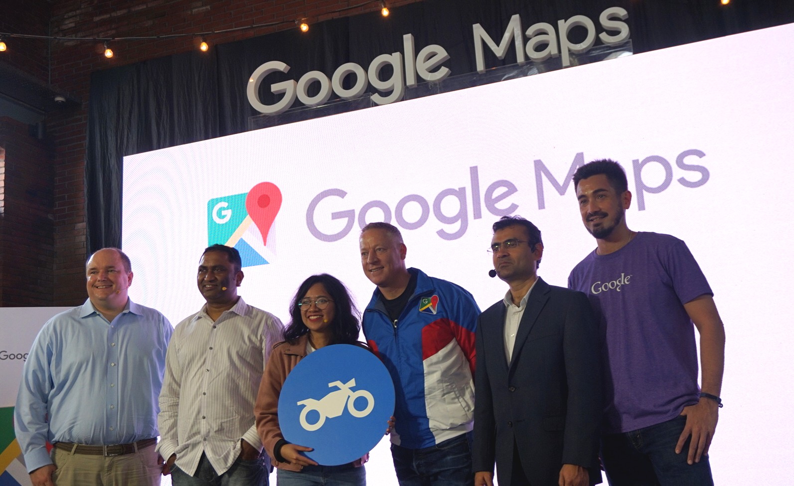 Petinggi Google di peluncuran fitur terbaru Google Maps di Indonesia / DailySocial