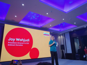 President Director dan CEO Indosat Ooredoo Joy Wahjudi / DailySocial