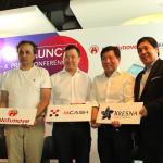 Kresna Graha and M Cash signing for MatchMove Indonesia's share / Kresna Graha