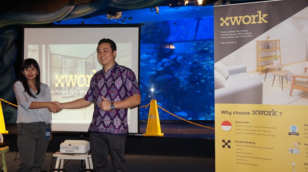 Peresmian kemitraan antara XWORK dengan Jakarta Aquarium / DailySocial