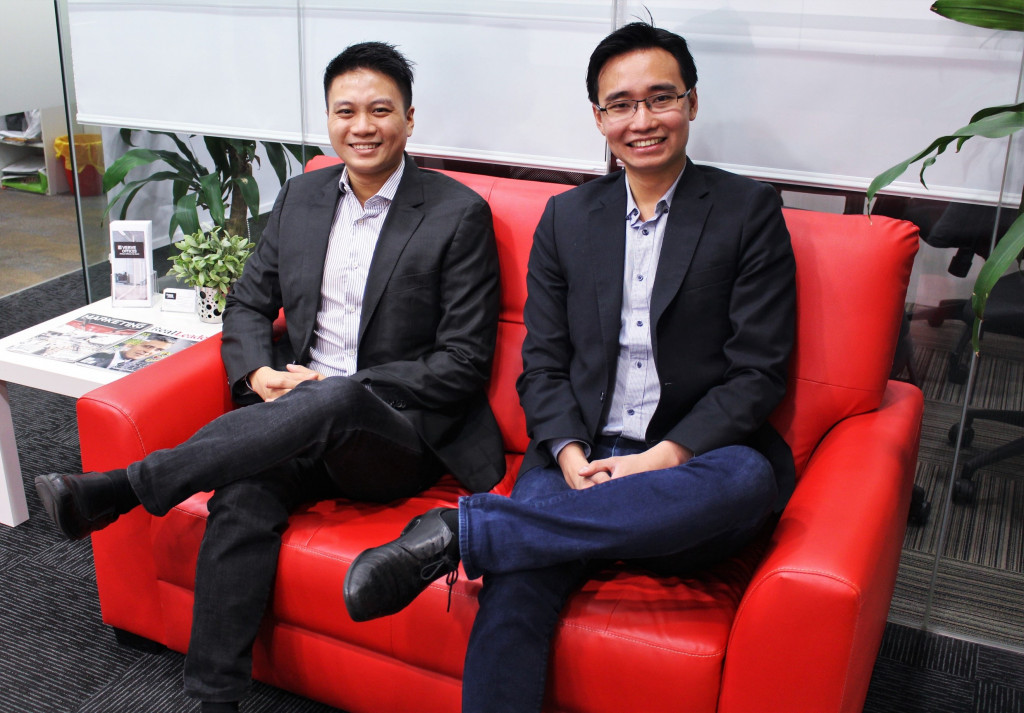 Reynold Wijaya and Kelvin Teo, Co-Founder of Funding Societies / Funding Societies