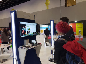 Squline booth in CeBIT Australia 2018 /DailySocial