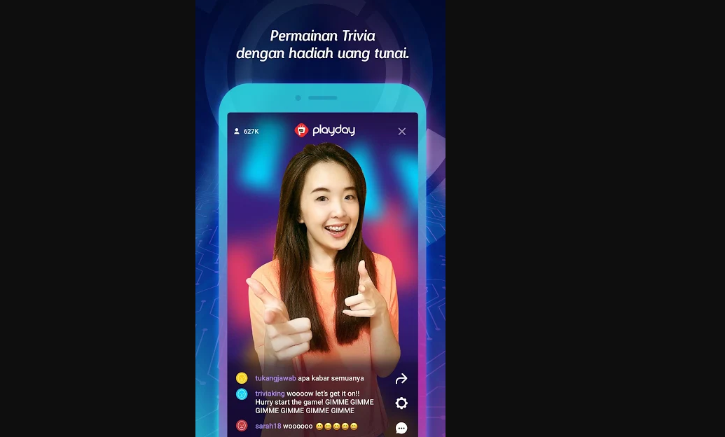 PlayDay Live adalah platform live video untuk pengalaman game interaktif