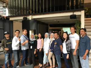 GnB team dan 7 Startup program akselerator batch keempat / GnB Accelerator