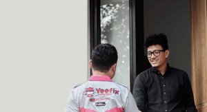 Aplikasi Yoofix dapat digunakan untuk memesan jasa perawatan rumah / Yoofix