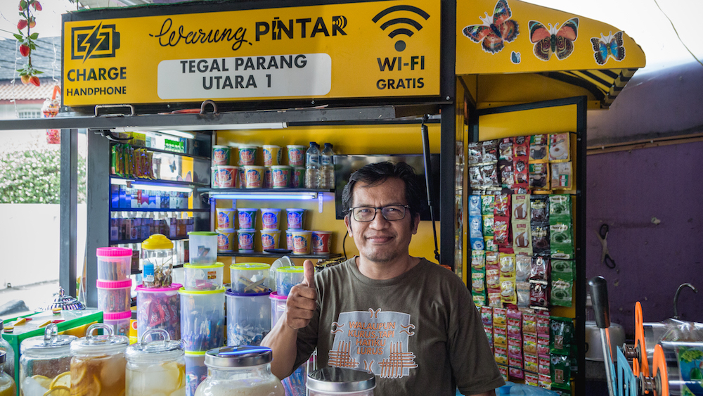 Contoh Penerapan Warung Pintar