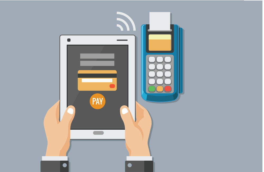 digital payment service illustration / Dailysocial