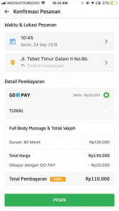 Go-Life mengumumkan kehadiran Go-Pay untuk permudah pembayaran layanan Go-Clean, Go-Auto, Go-Glam, dan Go-Fix