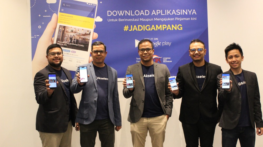 layanan p2p lending Akseleran meluncurkan aplikasi mobile, berencana melakukan fundraising Seri A, dan memperluas wilayah layanan ke Jawa Tengah