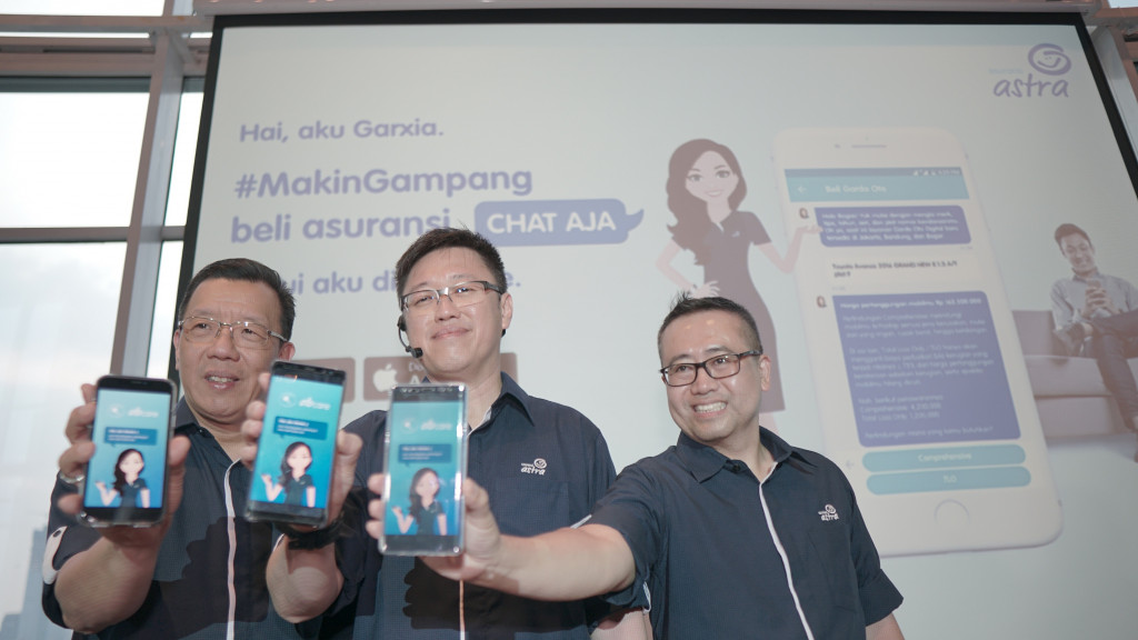 Asuransi Astra perkenalkan chatbot Garxia (Garda Experience Intelligent Assistant) di aplikasi Otocare, mempermudah pembelian asuransi kendaraan