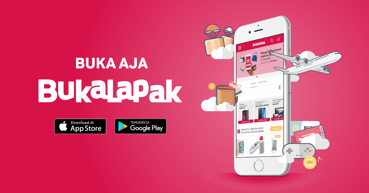 Bukalapak reveals the Annualized GMV worth of 48 trillion Rupiah. Ant Financial and GIC Pte Ltd are involved as Bukalapak investors