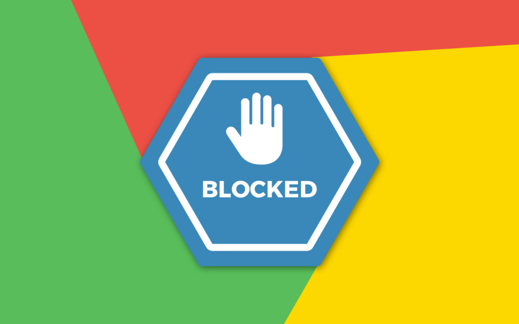 Ilustrasi Ads Block di Chrome