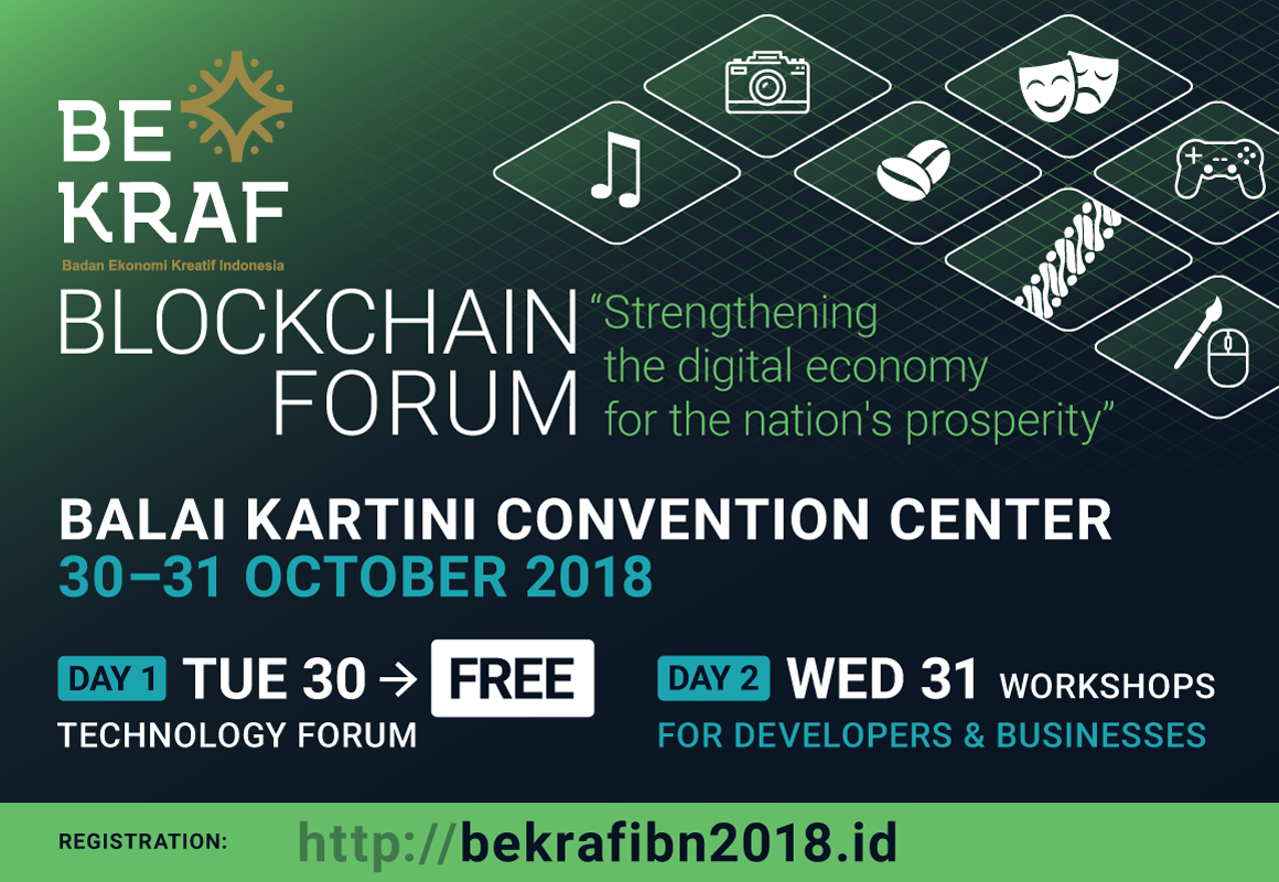 Bekraf Blockchain Forum 2018