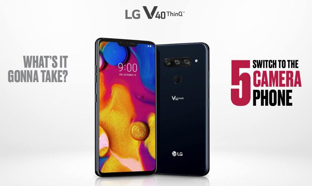 LG V40 ThinQ Resmi