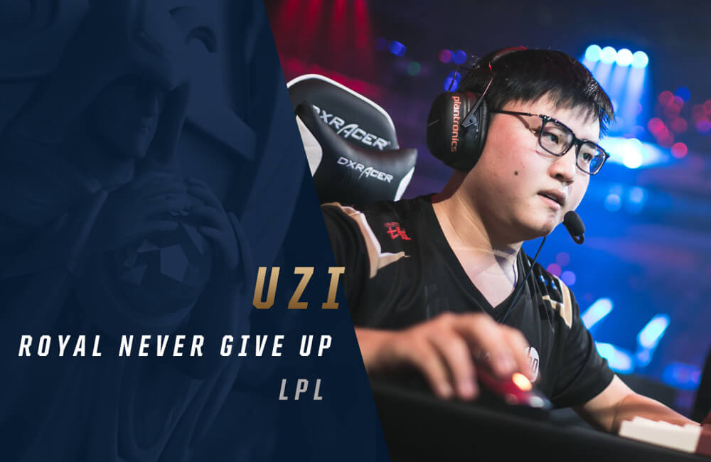Uzi (Jian Zihao) dari Royal Never Give Up