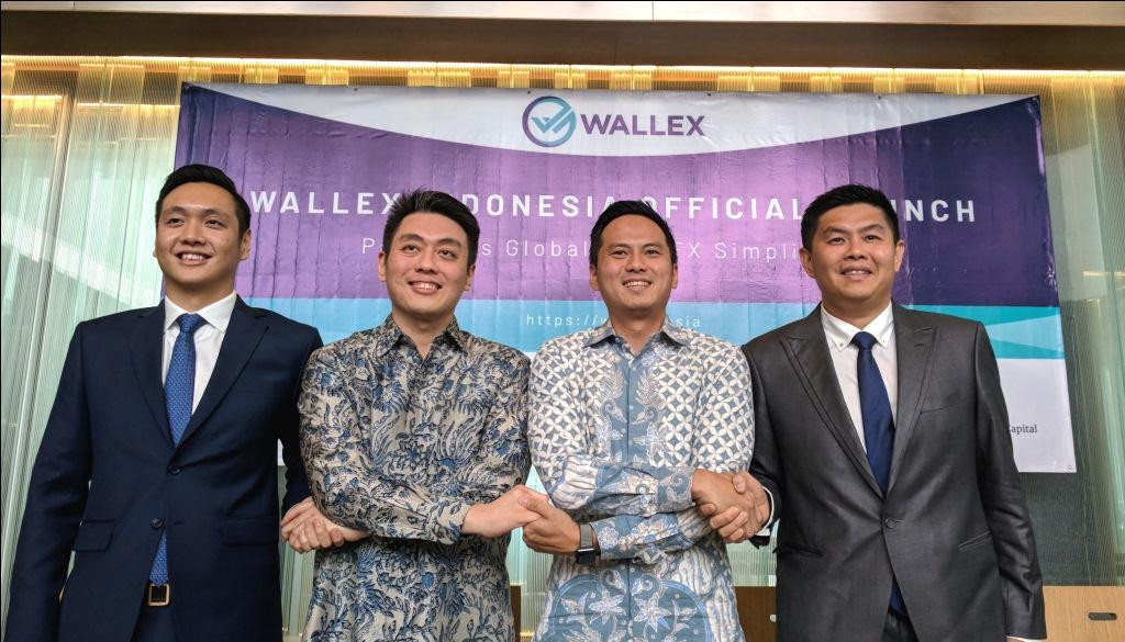 Wallex's online remittance platform officially launched in Indonesia after the final round of funding, including from CCV and Indonusa Dwitama