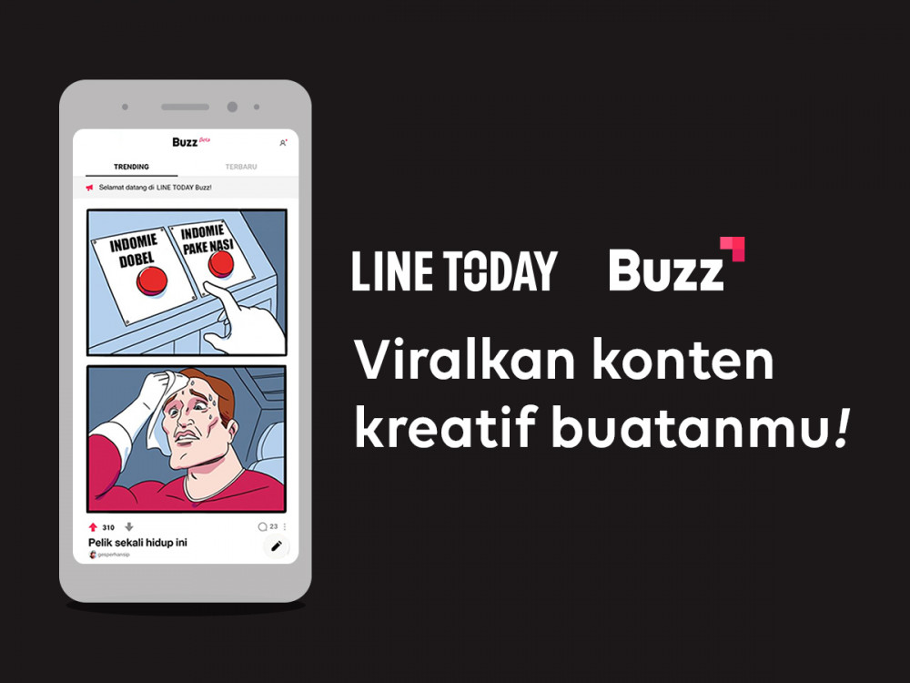 Line Today Buzz adalah strategi Line Indonesia melihat perkembangan platform UGC dan minat masyarakat Indonesia dalam membuat konten