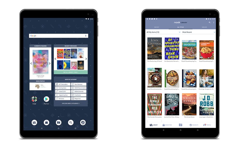 Tablet Barnes & Noble Nook 10.1