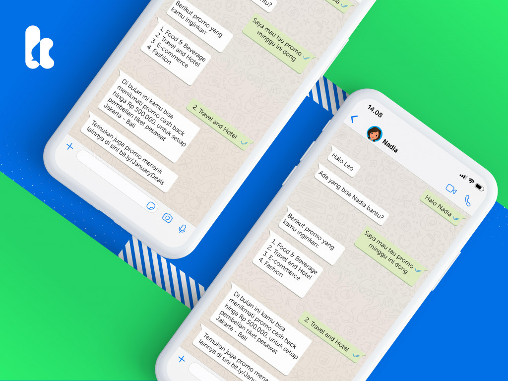 Kata.ai tawarkan solusi layanan pelanggan berbasis chatbot yang menggunakan WhatsApp Business API