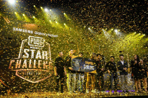 RRQ.Athena as PUBG M Star Challenge champion in Dubai. Source: PUBG Mobile