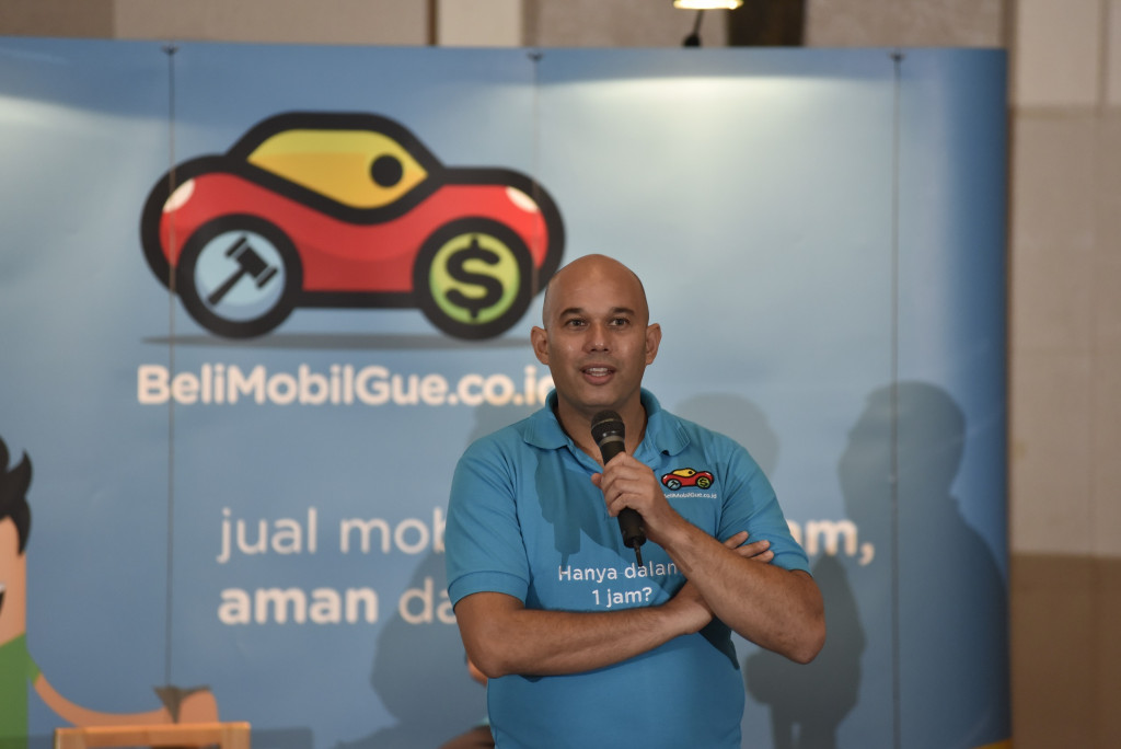 BeliMobilGue's CEO, Rolf Xander Monteiro / BeliMobilGue