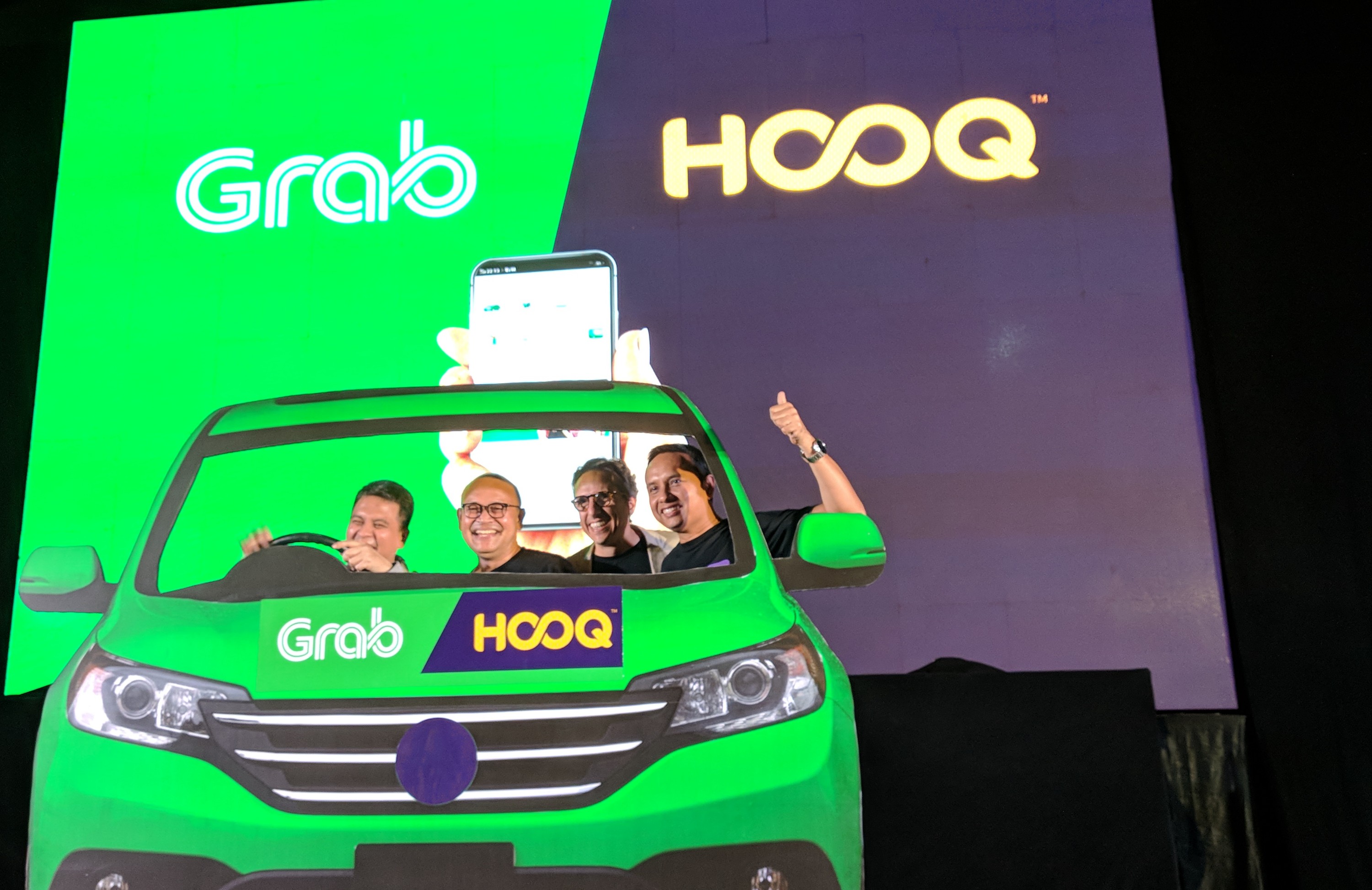 Hooq di Grab