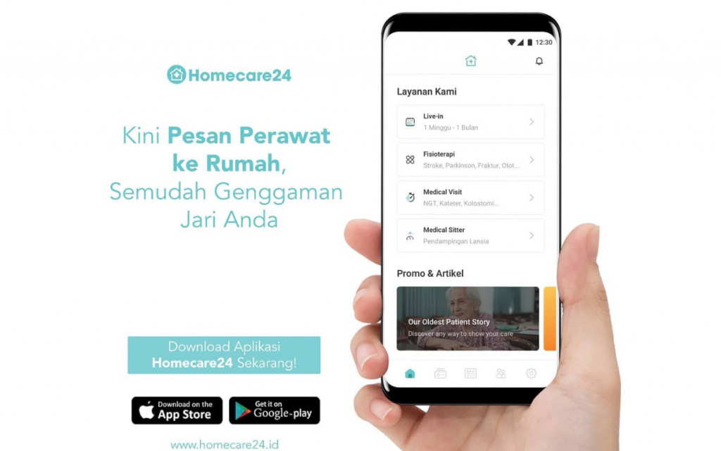 Layanan Perawat Online Homecare24