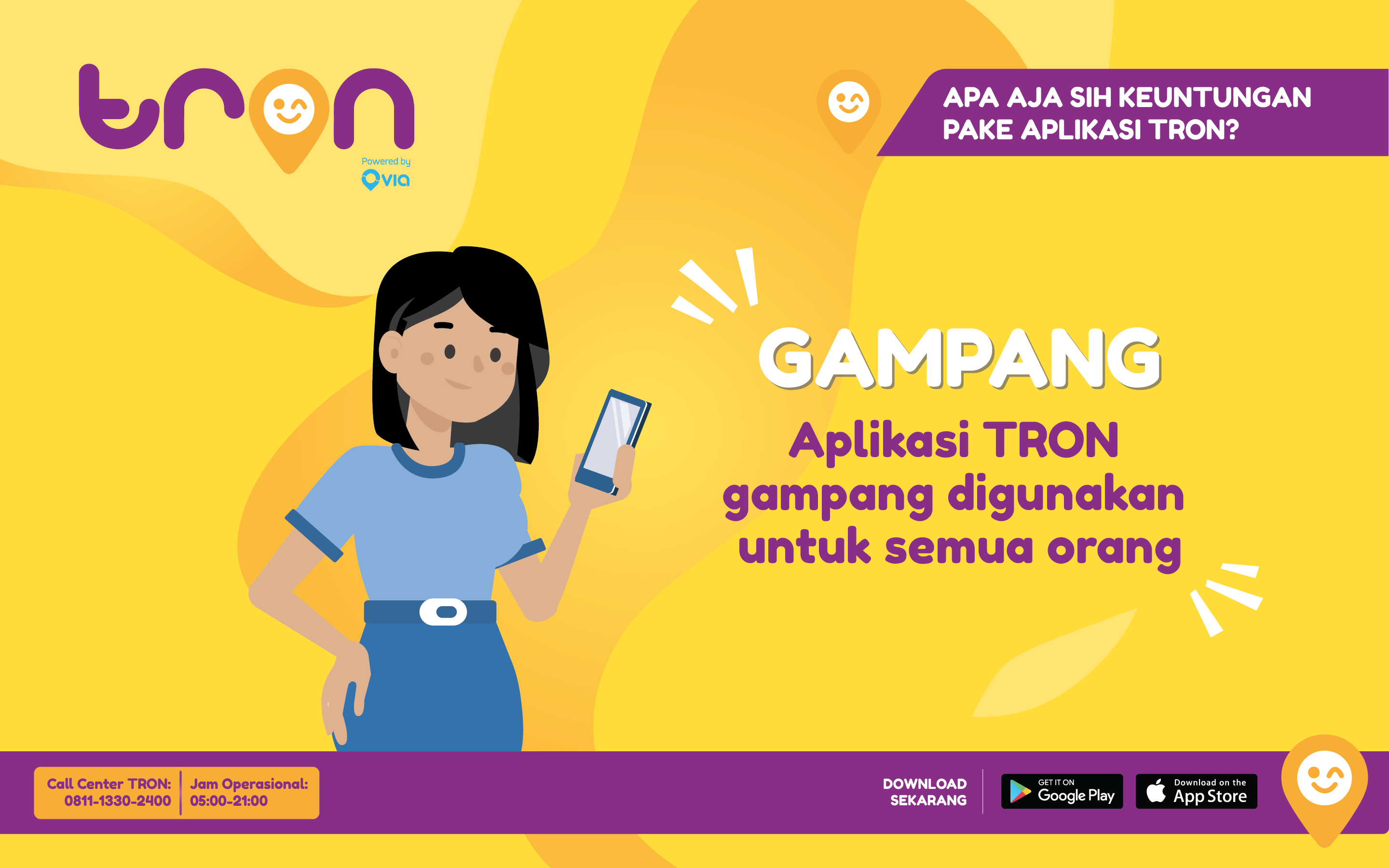 Aplikasi ride sharing khusus angkot Tron mulai hadir di Bekasi, di tahap awal mencakup 150 unit. Segera hadir di lima kota satelit tahun ini