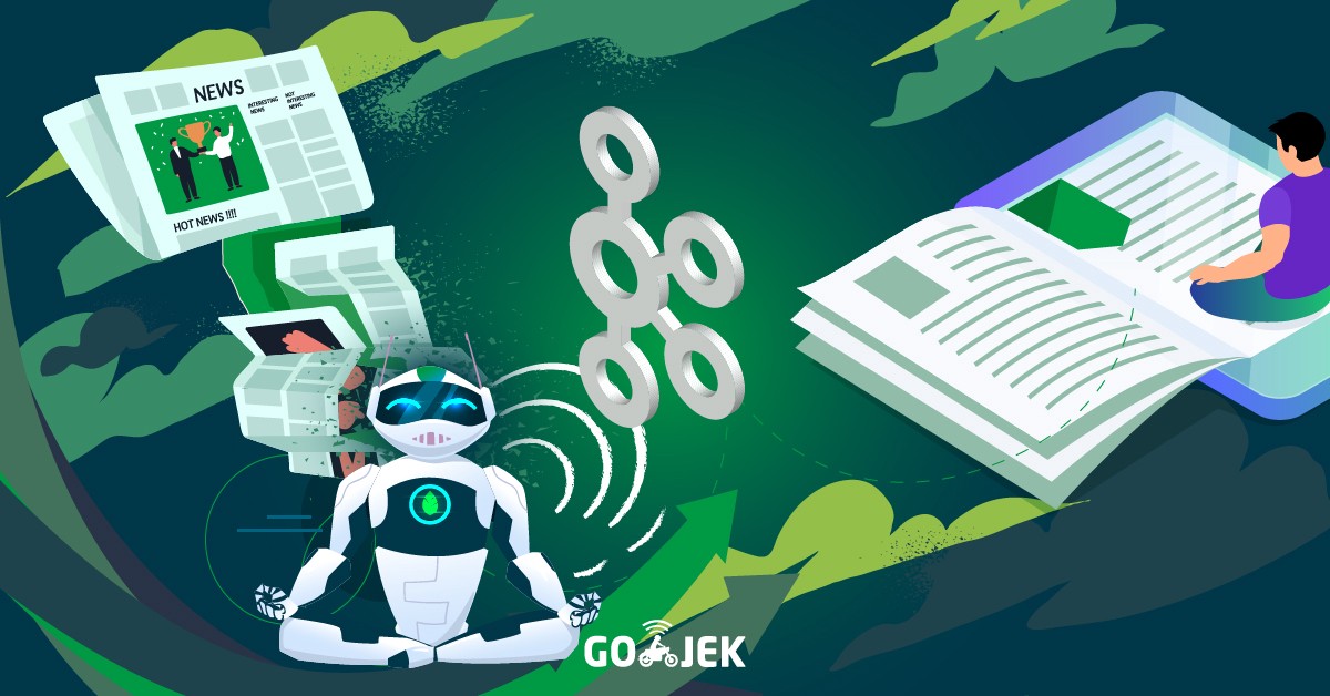 Go-News merupakan produk agregator berita Gojek yang bekerja sama dengan pihak ketiga. Di awal mereka bekerja sama dengan Kumparan.