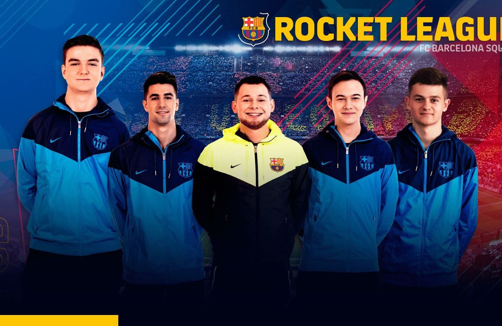 Rocket League FC Barcelona Squad