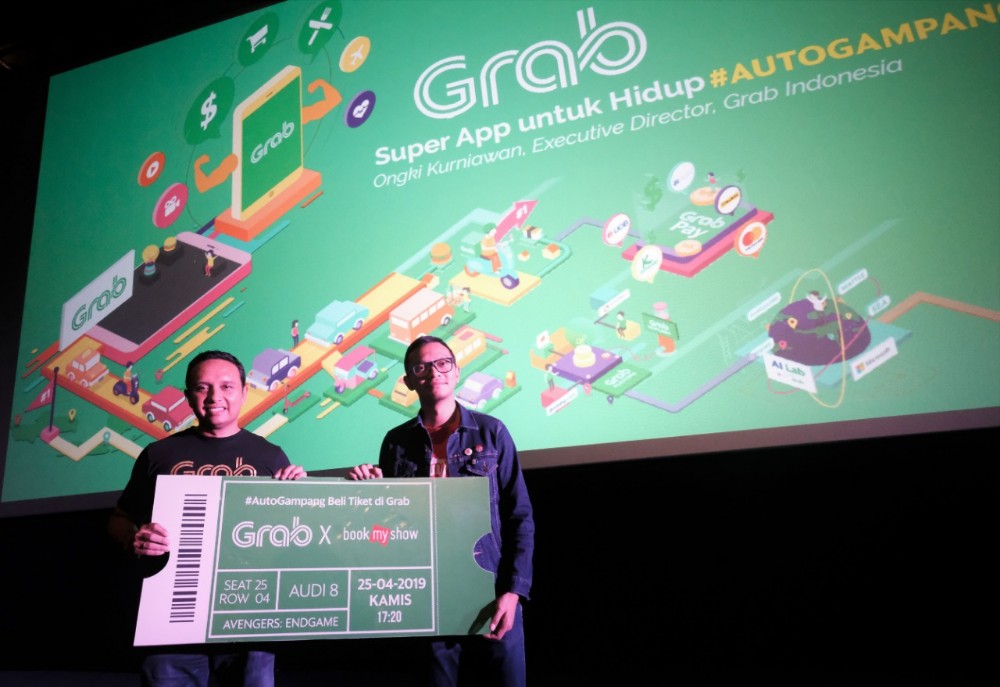 Grab dan BookMyShow menambah fitur Tiket di dalam aplikasi Grab. Berencana berinvestasi di enam perusahaan teknologi Asia Tenggara dalam waktu dekat