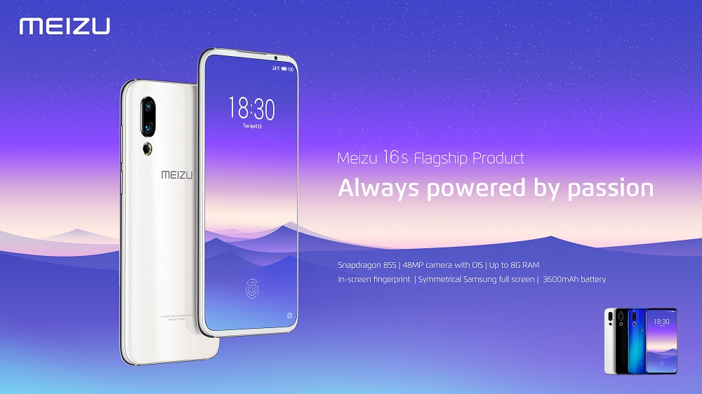 Smartphone Meizu 16s Resmi