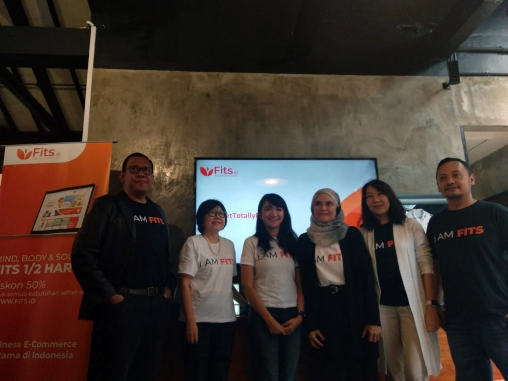 Platform e-commerce wellness Fits.id saat ini menawarkan 12 pilihan produk dan jasa kesehatan