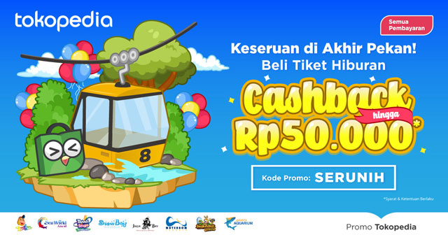 Ilustrasi bannder Tokopedia Dufan