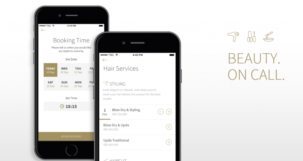 Layanan Kecantikan Online Salon by Houzcall