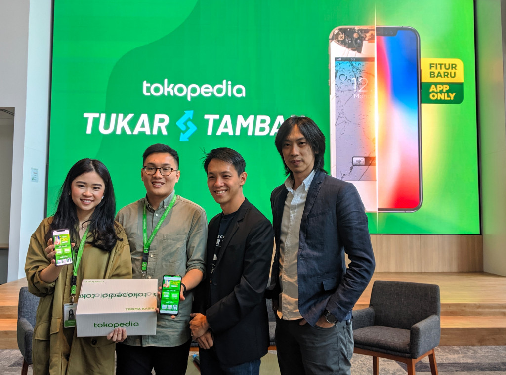 Tokopedia dan layanan jual beli ponsel bekas Laku6 meresmikan fitur Tukar Tambah untuk mendukung kemudahan penjualan ponsel lama dan pembelian ponsel baru
